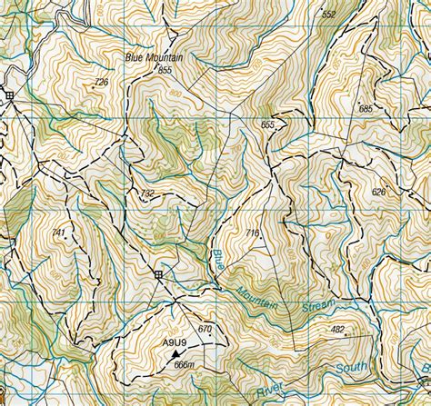 New Zealand Topographic Map - Geographica