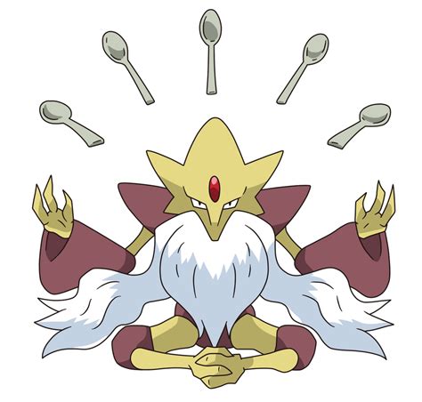 065-Mega Alakazam by Tzblacktd on DeviantArt