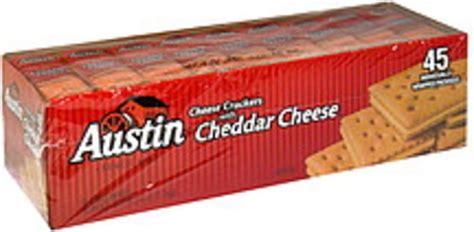 Austin with Cheddar Cheese Cheese Crackers - 45 ea, Nutrition Information | Innit