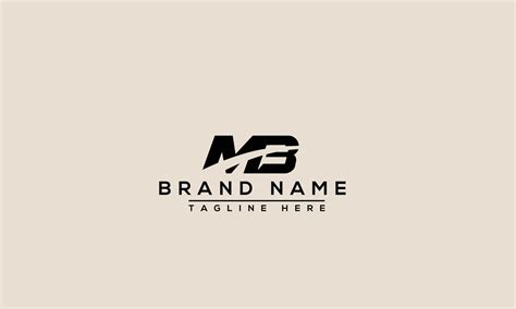 MB Logo Design Template Vector Graphic Branding Element. 10814186 Vector Art at Vecteezy