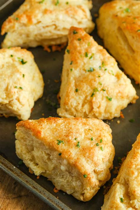 Cheddar Cheese Scones (Freezer Friendly!) - Spend With Pennies