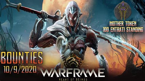 WARFRAME: Heart of Deimos Bounties Farming Mother Token [10/09/2020 ...