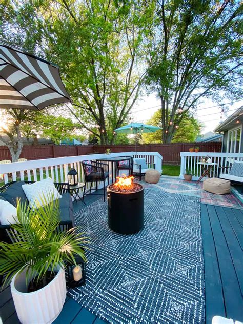 Deck and Patio Decorating Ideas - The Homeblondy