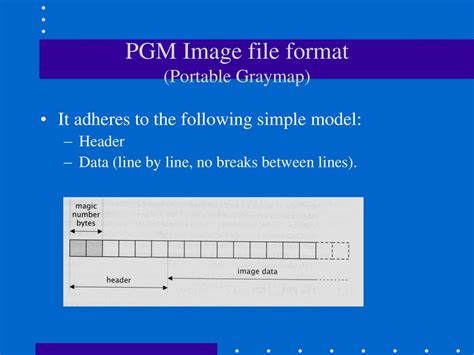 PGM Format CS474/674 – Prof. Bebis. - ppt download