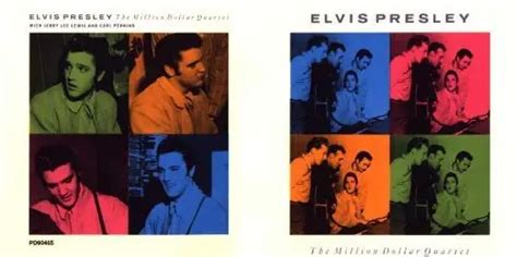 Million dollar quartet by Elvis Presley, CD with recordsale - Ref:3139146658