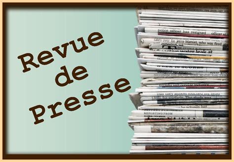 Revue de presse