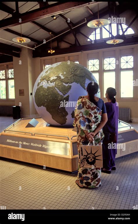 New York City, Ellis Island, Museum Stock Photo - Alamy