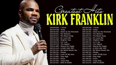 Kirk Franklin | Top Gospel Music Praise And Worship Hits Playlist | Best Songs Of Kirk Franklin ...