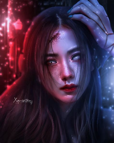 Jisoo Fanart Something Creepy~ : r/Ibispaintx