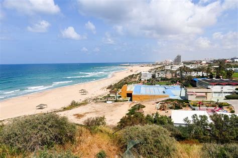 Beach - Ashkelon, Israel stock image. Image of coast - 104221219