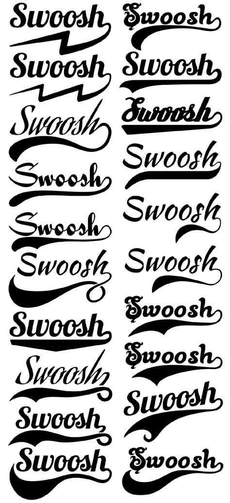 Fonts with swashes, Dafont, Logo design