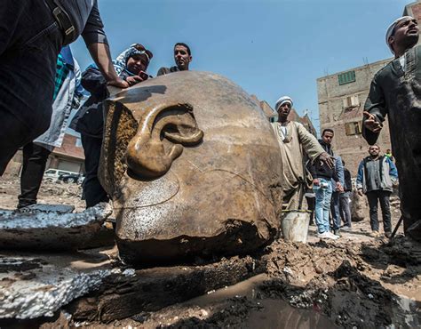 Statue Believed to Depict 'Ramses II' Unearthed in Egypt | Pictures ...