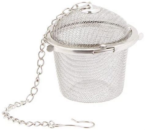 Silver Stainless Steel Tea Infuser at Rs 50/piece in Noida | ID ...