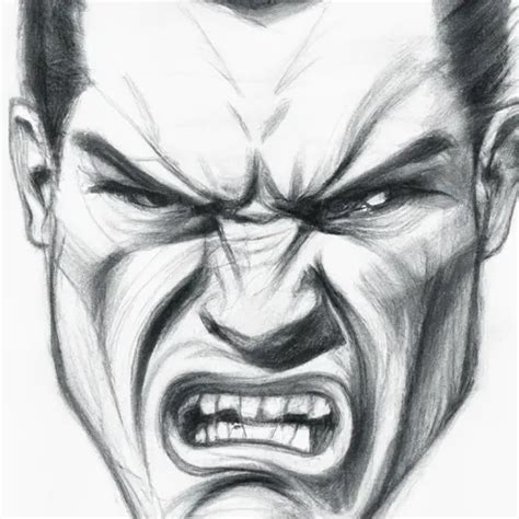 very angry realistic face, portrait, detailed, high... | OpenArt