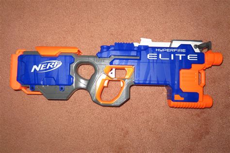 Review: Nerf Elite Hyperfire (21m Aus grey trigger) | Blaster Hub