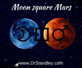 The Moon square Mars aspect on DrStandley.com