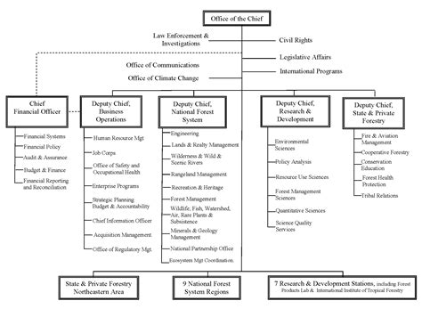 Us Forest Service Organizational Chart