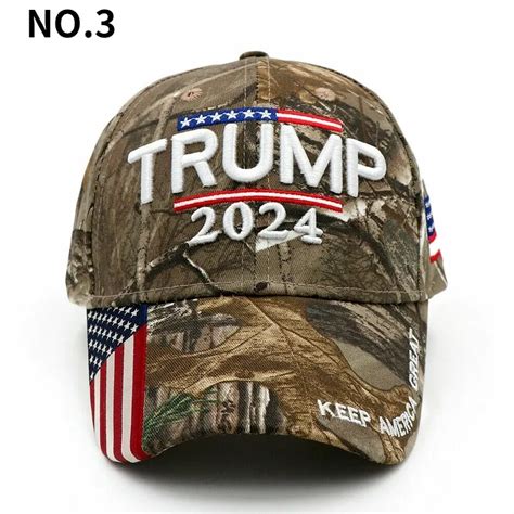 Donald Trump 2024 Hat Camouflage Usa Flag Baseball Hats Kag Make ...