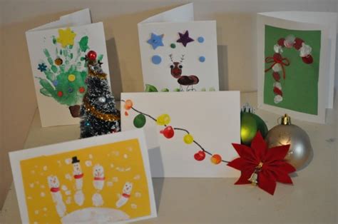 Homemade Christmas Card Ideas to do with Kids • Brisbane Kids