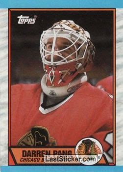 DARREN PANG 1989-90 CHICAGO BLACKHAWKS | Blackhawks, Chicago blackhawks ...