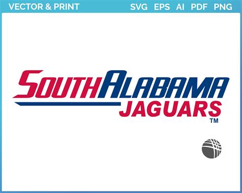 South Alabama Jaguars - Wordmark Logo (2008) - College Sports Vector ...