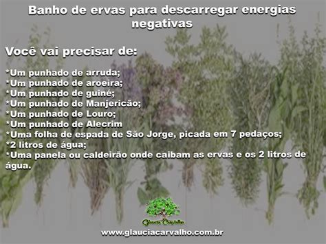 Banho de ervas para descarregar energias negativas