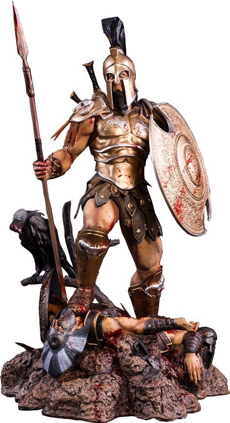 Download Ares Statue Transparent PNG Image with No Background - PNGkey.com