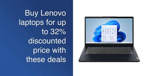 Buy Lenovo laptops for up to 32% discounted price with these Black ...