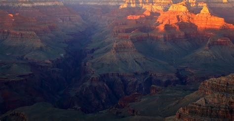 Sunset at the Grand Canyon, USA