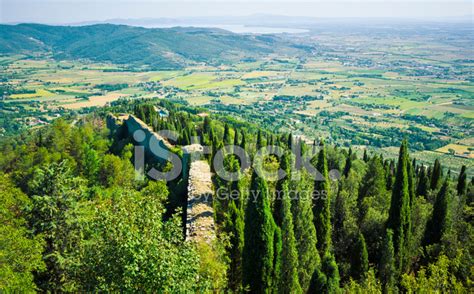 Old Etruscan Ruin In Cortona, Tuscany Stock Photo | Royalty-Free ...