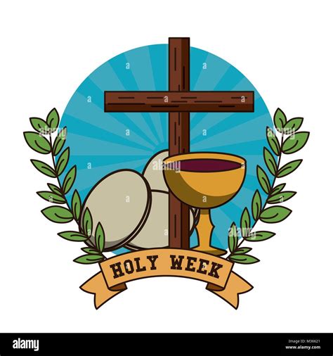 Holy week catholic tradition Stock Vector Image & Art - Alamy