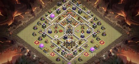 Die War Base RH11 + Link, Anti 3 Sterne, Anti Air / Electro Dragon ...