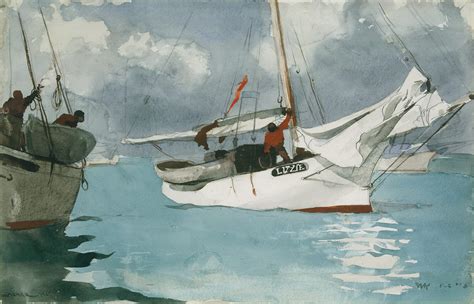 Winslow Homer: Fishing Boats, Key West (10.228.1) | Heilbrunn Timeline of Art History | The ...