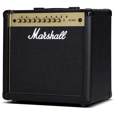 Marshall MG50GFX 50W 1x12" Combo Guitar Amplifier with 4 Programmable Channels, FX, MP3 Input ...