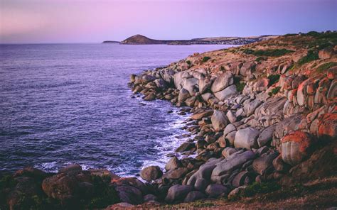 wallpaper granite island, australia, rocks, beach HD : Widescreen : High Definition : Fullscreen