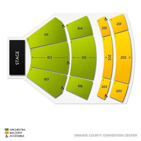 Orange County Convention Center Seating Chart | Vivid Seats