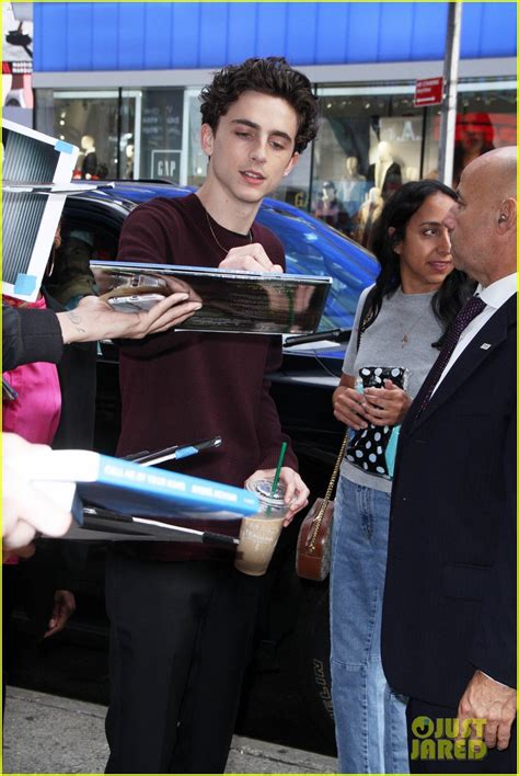 Timothee Chalamet Is Basically Steve Carell's Biggest Fan!: Photo ...