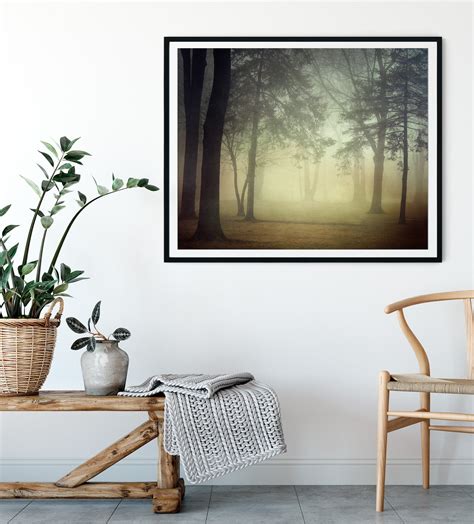 Foggy Forest Print Landscape Photography Nature Photography | Etsy