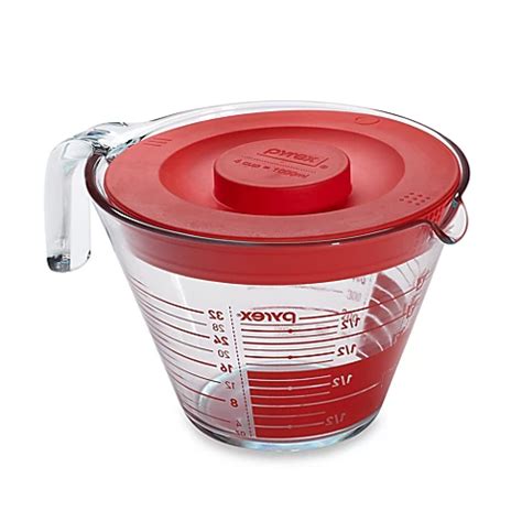 Pyrex® Grip-Rite® 4-Cup Measuring Cup With Lid - Bed Bath & Beyond