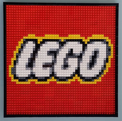 LEGO Logo mosaic, 48x48 : lego