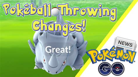 Pokéball Throwing Physics Changes! How To Throw Curve Ball & Great ...