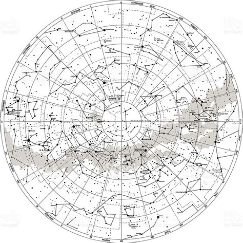 detailed sky map Southern hemisphere with names of stars | Constellation map, Constellations ...