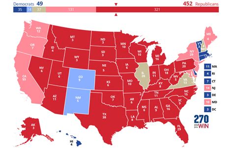 2024 Presidential Election Interactive Map