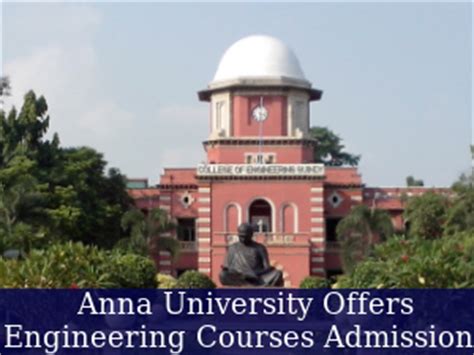 Anna University Offers Admissions to Engineering Courses - Careerindia