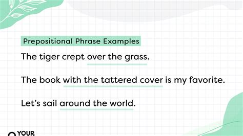 Prepositional Phrase — Definition, Examples, And Types, 54% OFF