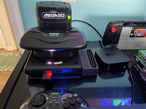 Finally finished this project off. Sega 32X, Mega SG, Mega SD, Analogue DAC, Retrotink RGB ...