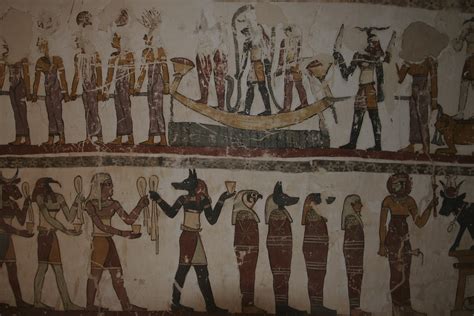 Paintings from the tomb of Petosiris at Muzawaka (XIV) | Flickr