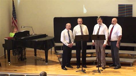 NSBC Men's Quartet Singing Sunday June 7th, 2015 - YouTube