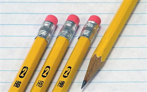 This Is Why You Only See No. 2 Pencils | Pencil, 2 pencil, Middle school supplies