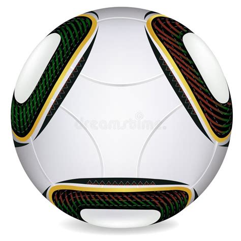 World Cup 2010 Jabulani Soccer Ball in Vector Editorial Image - Illustration of football ...